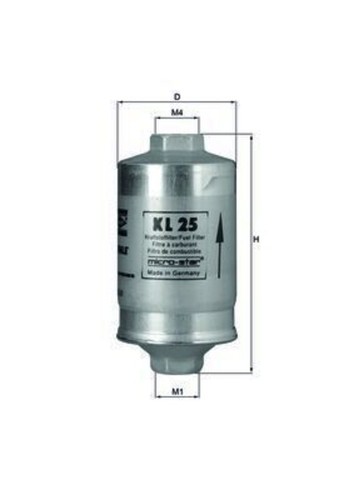Mahle fuel filter for - filter,