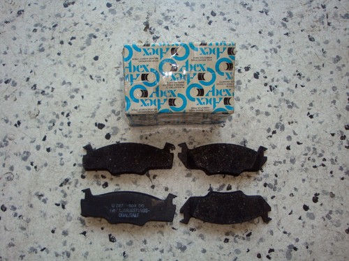 Brake pad set - pad,