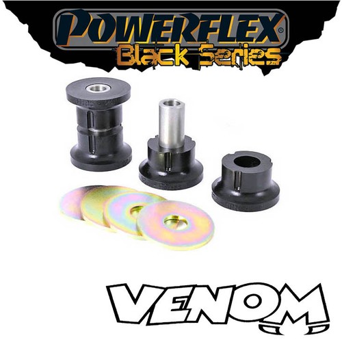 Powerflex black rear beam - black,
