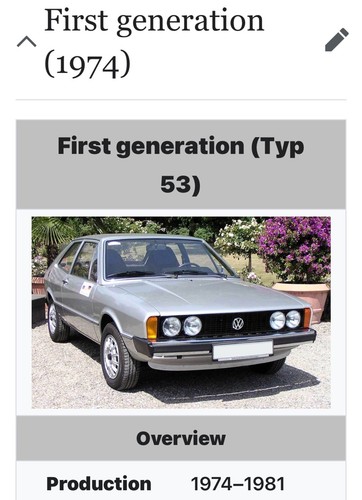 Scirocco mk1 windscreen - scirocco,