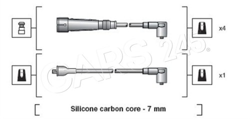 Ignition lead set for - set,